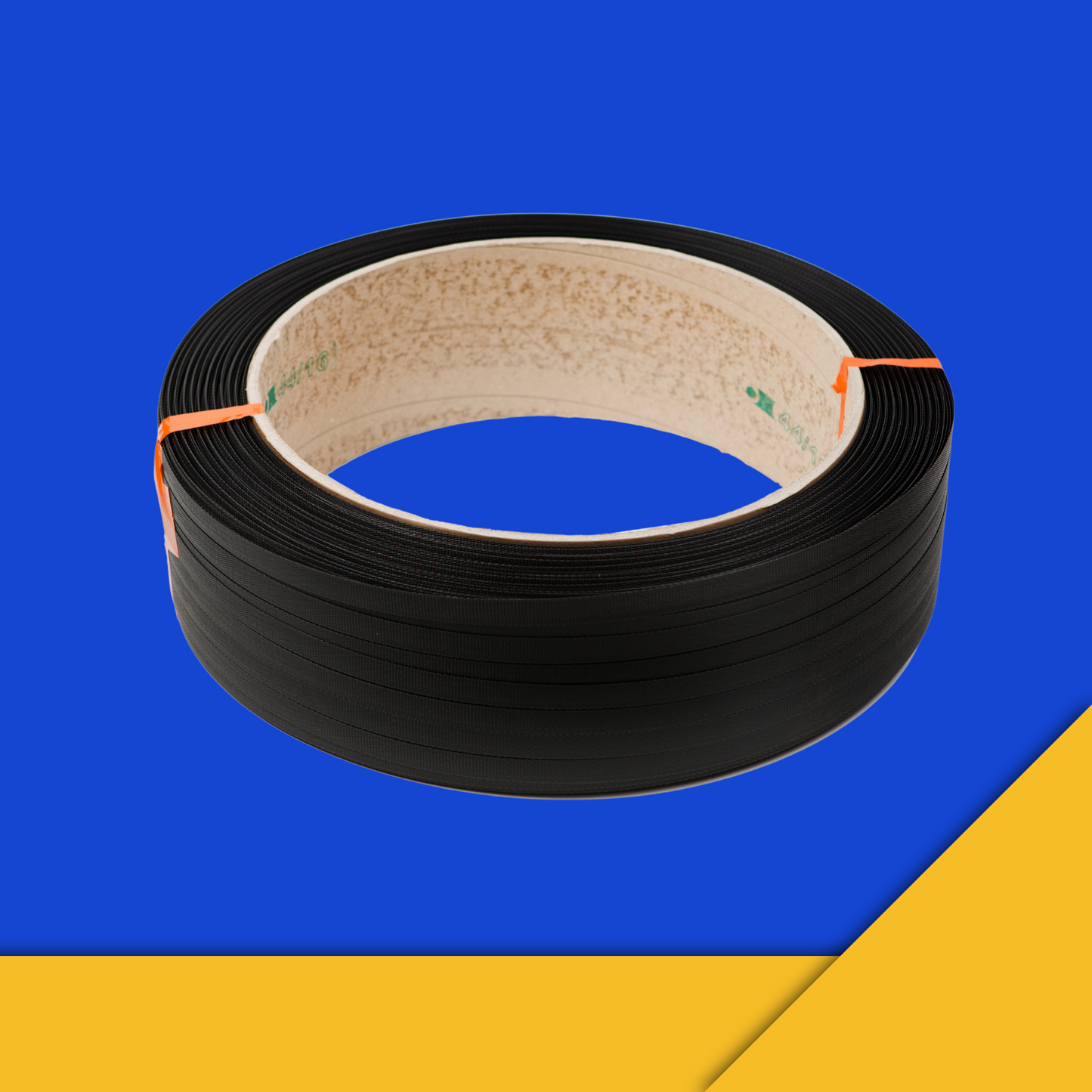 1/2".020 x 9000' 350lbs BLACK Hand Grade - 16" x 6" Core